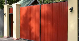 Купить ворота из профнастила Гуково, цена от 4096 руб.